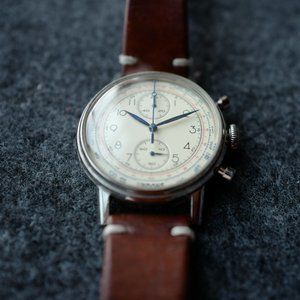Undone Leather Strap Watch